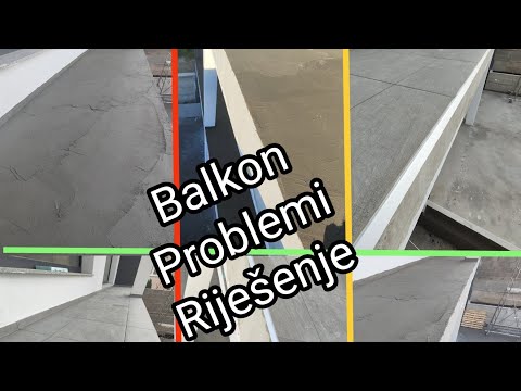 Video: Završna obrada balkona sporednim kolosijekom: upute korak po korak