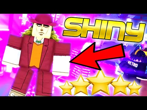 GETTING a SHINY SPEEDWAGON IN ANIME ADVENTURES (Roblox) - YouTube
