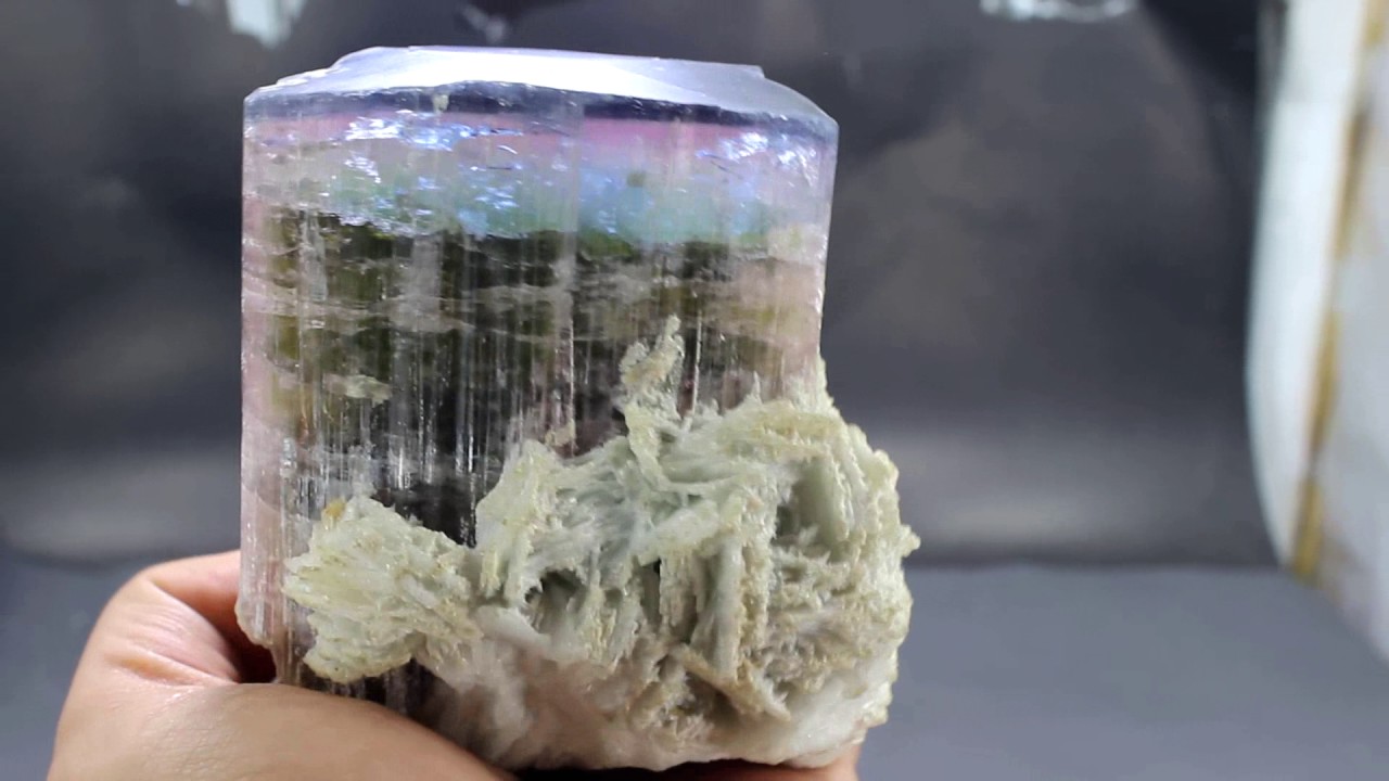 Minerals Paradise - Huge Size Natural Multi Color Afghan Tourmaline Specimen