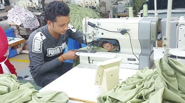 Button Hole Without Mark | Hole Machine | Shirt Manufacturing | ie & planning of garments