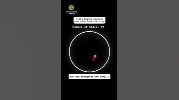 Each bounce removes one side from the ring #satisfying #simulation #programming #asmr #adhd #melody