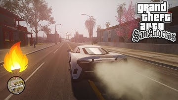 GTA San Andreas: 2021 Ultra Realistic Graphics Mod || GTA 6 Level Graphics! Better Than GTA 5