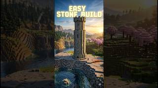 🏰 PRO Build: 5-Min Castle! #minecraft #gaming #minecraftbuilds #minecraftbuilding