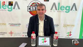 LEB Oro | 23-24 | J31 | PostPartido - David Mangas (Grupo Alega Cantabria) by Grupo Alega Cantabria 151 views 3 weeks ago 3 minutes, 6 seconds