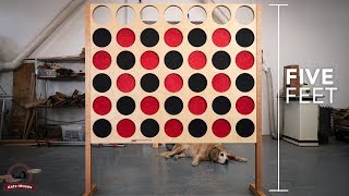 HUGE Giant Connect 4 Build That will BLOW YOUR MIND! Step by Step Build Plans