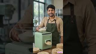 अब रोटी बनाने का सबसे आसान और स्मार्ट तरीका#RotiMakerMachine#AutomaticRotiMaker#ChapatiMakingMachine