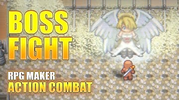 RPG Maker Action Combat - Devlog #11 - BOSS FIGHT (RPG Maker MZ ABS)