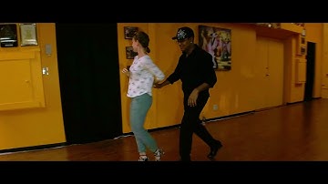 Salsa On 1 for Advanced Beginner Salsa Lesson Demo 6