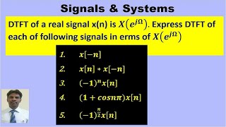 DTFT of discrete signals