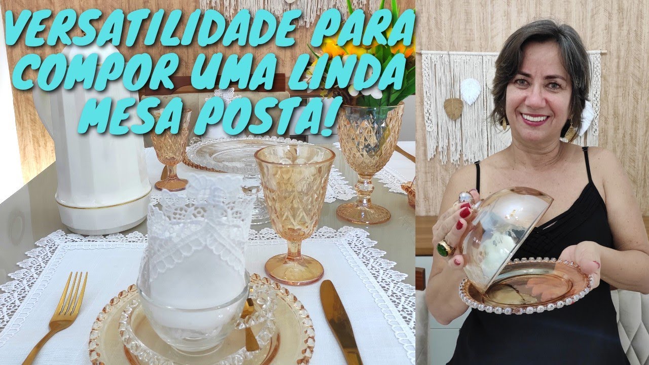 Versatilidade e criatividade em uma mesa posta pra o café