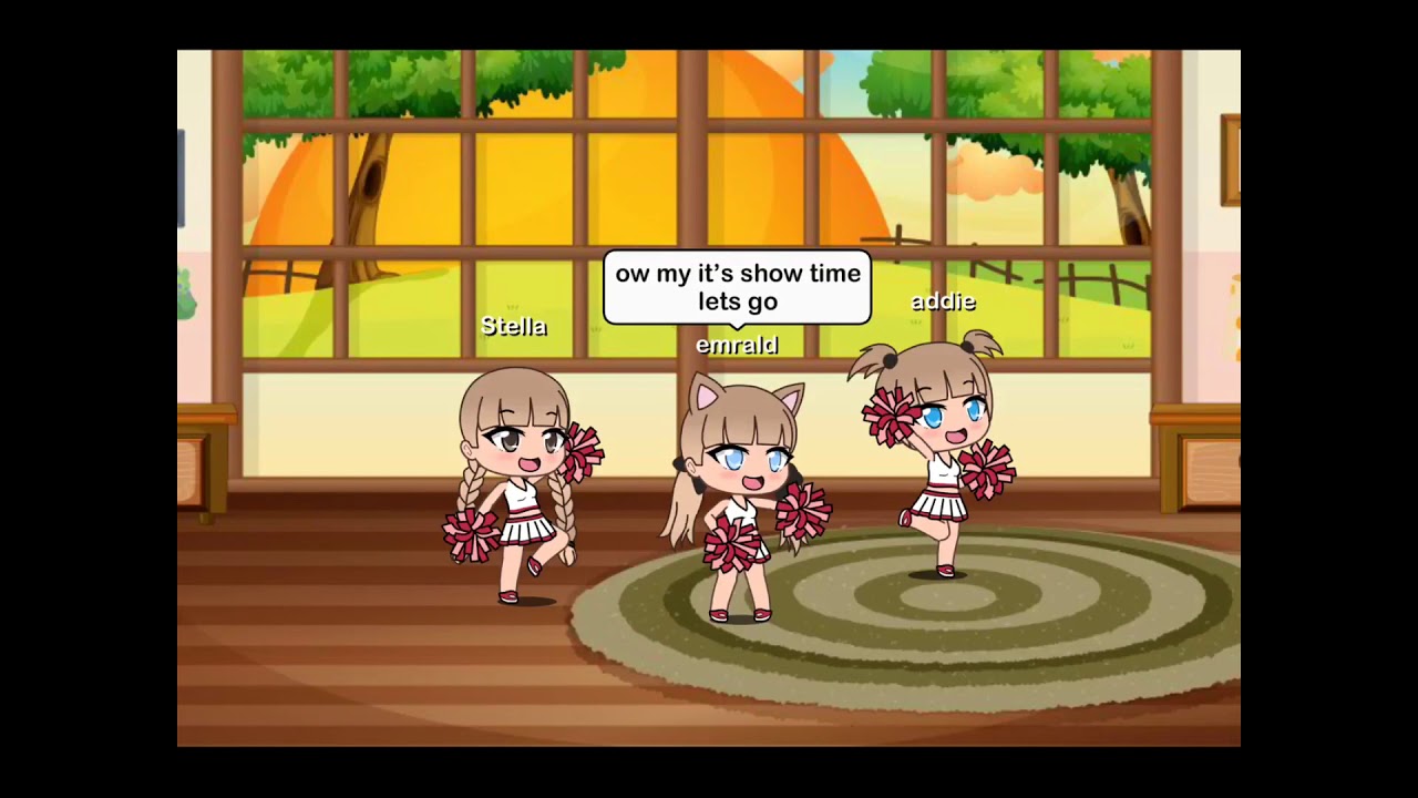 cheerleading gacha life series YouTube