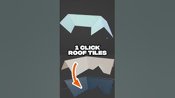 1 click roof tiles tool for my upcoming addon for Blender Sanctus Viz