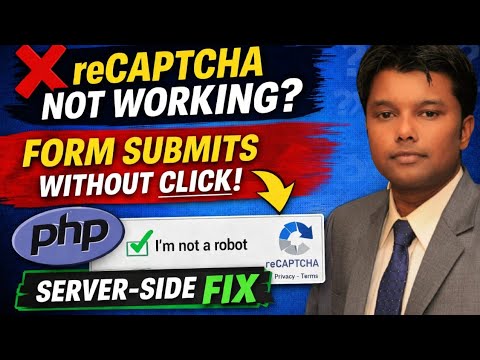 Google Recaptcha Server Side Verification using PHP - YouTube