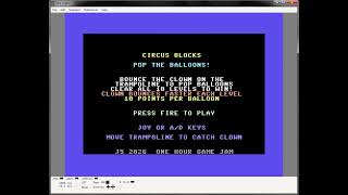 Circus Blocks - Commodore 64