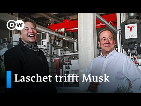 Treffen mit Tesla Chef Elon Musk läuft für Armin Laschet nicht so wie geplant | DW Nachrichten