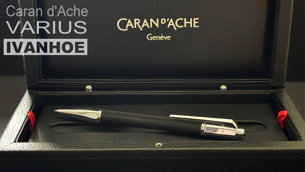 Caran d'Ache VARIUS IVANHOE Black｜カランダッシュ バリアス