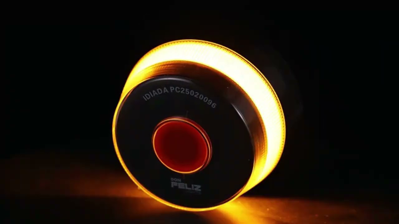 Don Feliz. Baliza emergencia V16 conectada con geolocalizacion DGT 3.0