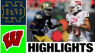 #4 Notre Dame vs Wisconsin Highlights | 2026 College Football