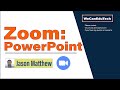 How to show your PowerPoint slides in Zoom