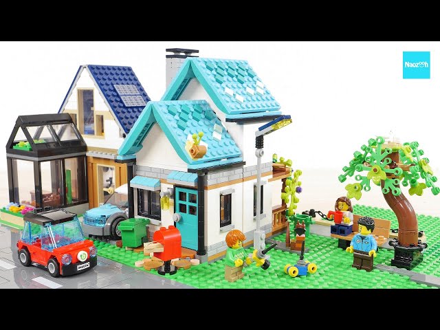 レゴ クリエイター いろんなおうち 31139 ／ LEGO Creator 3-in-1Cozy House Speed Build & Review