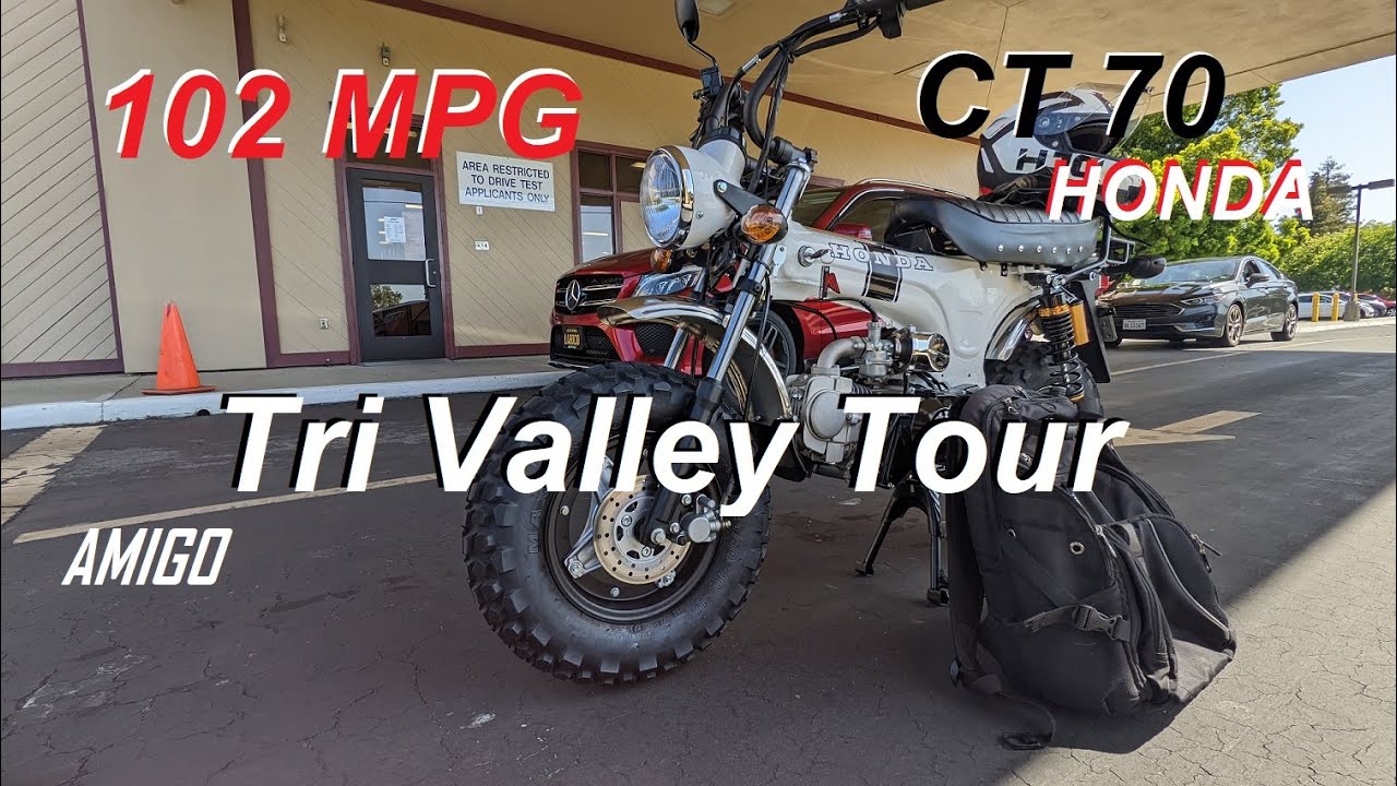 Honda CT 70 Amigo 102 MPG Tri Valley Tour EP 11