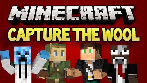 Minecraft: CAPTURE THE WOOL! w/ CampingRusher, Zac, NoBoom