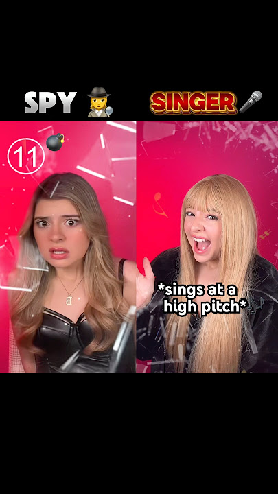 POV: the singer must use her voice to break the glass and save her best friend #shortsfeed #singer ￼