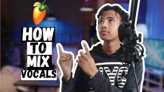 How To Mix Vocals In FL STUDIO With STOCK PLUGINS