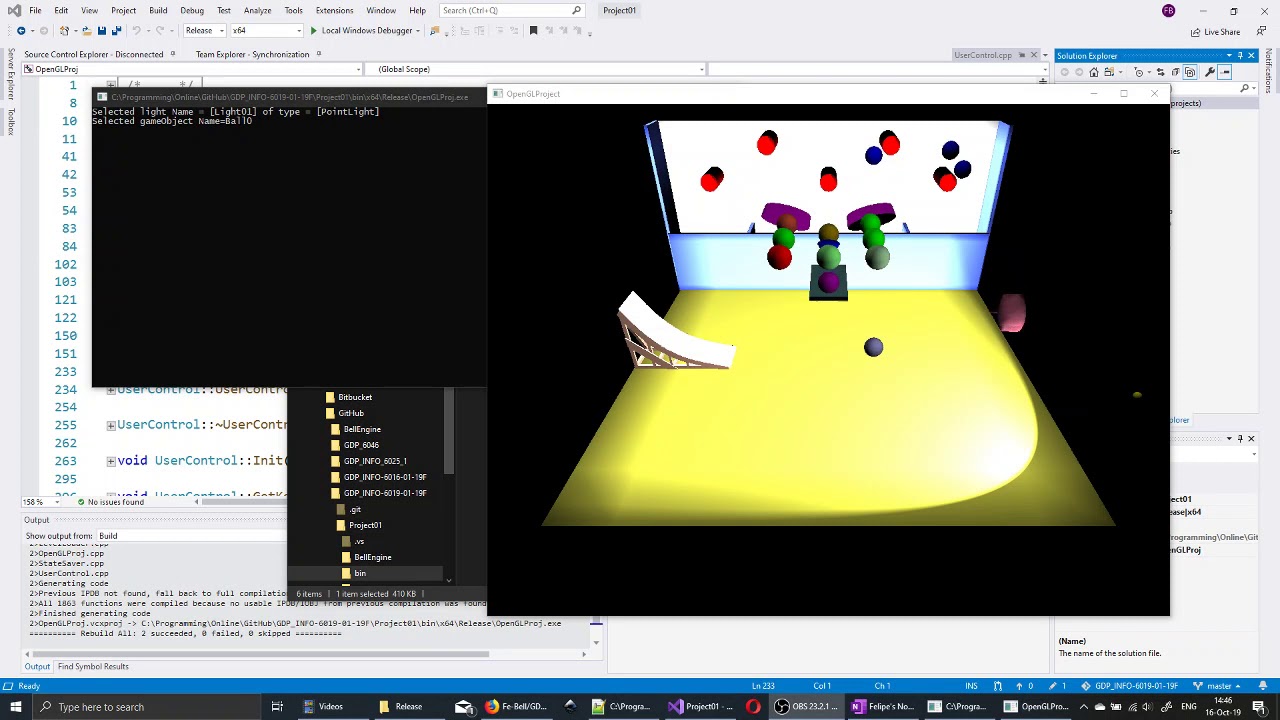 GDP - Physics And Simulation 1 - Project 1 - YouTube
