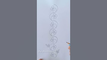 Border Designs  Assignment, Project, Notebook Cover Page Design #Shorts #art  #trending