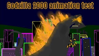 Godzilla 2000 test (dc2)