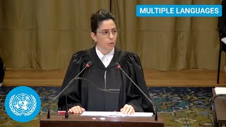 Israel's Oral Argument: South Africa v. Israel at UN Int'l Court of Justice Public Hearings