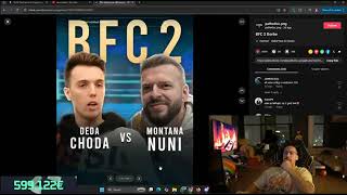 Baka Prase reakcija na  predviđanja boraca za BFC 2