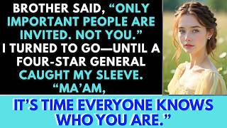My Brother Mocked Me in Front of Everyone — Until a Four Star General Said, 'Ma’am, This Way '