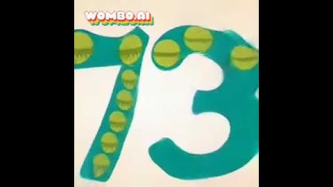 Seventy-Three Sings her Fabulosos calavera for CATA Letter F Endless Numbers