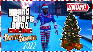 GTA ONLINE CHRISTMAS DLC 2022! SNOW RELEASE DATE! FREE CAR, GIFTS AND MORE!!! (GTA 5 DECEMBER DLC)