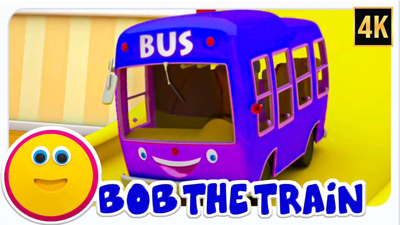 Wheels on the Bus-- Nursery Rhyme For Kids