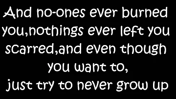 Never Grow Up ~ Taylor Swift [LYRICS]