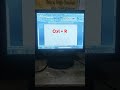 Ctrl+R Ms word 🖥️🖥️