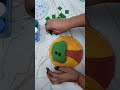 Simple DIY craft idea for art lovers 💚#ClayArt #TreeCraft #DIYCraft