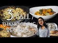 3 Easy + Healthy Fall Recipes! (Low carb)