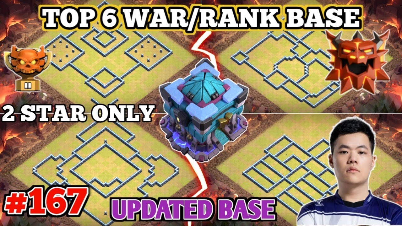 Best th13 war base 2026 th13 Cwl Base Link 2026 (Top6) Clash of Clans - Town Hall 13 WAR Base 