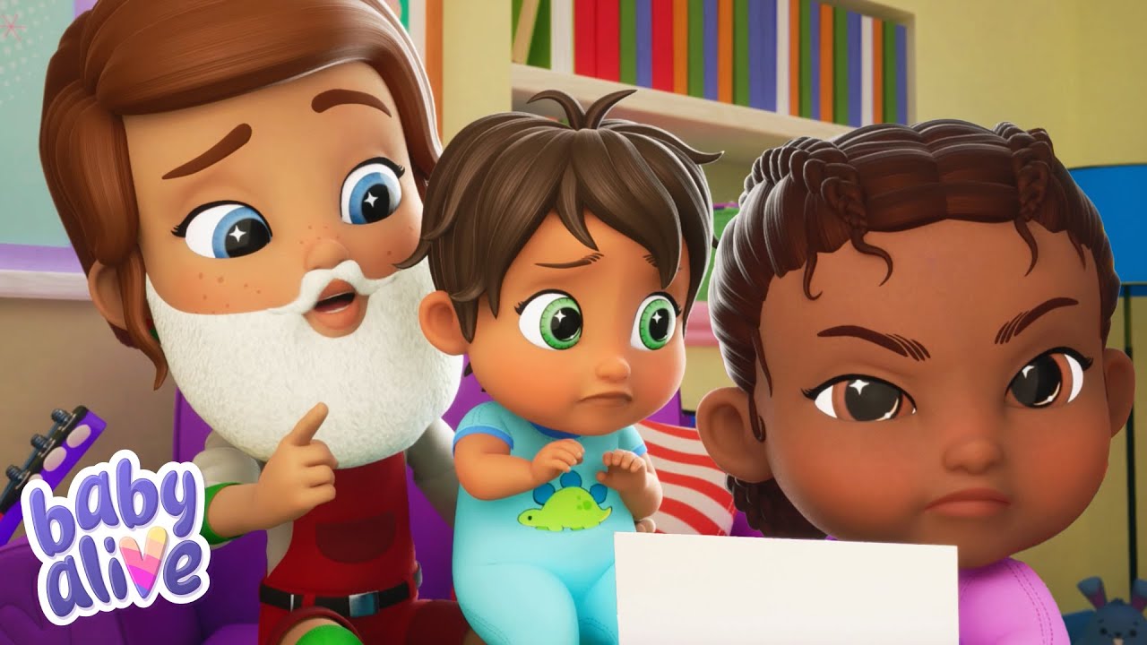Tis the Season🎄 Baby Alive Official 🍼 Festive Christmas Cartoons for Kids ✨ Kids Videos 💕
