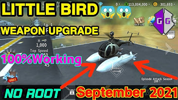 Little Birld Modify Weapon Easily gunship battle 3d ||NO ROOT|| (September 2021)🔥🔥🔥