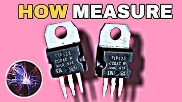 How to Check TIP122 TRANSISTOR WITH MULTIMETER || NPN TRANSISTOR CHECKING | 100VOLT5AMP TRANSISTOR