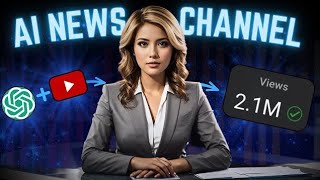 How To Create A News Channel With AI | AI News Video Generator | AI Lip Sync | No voice No Face?