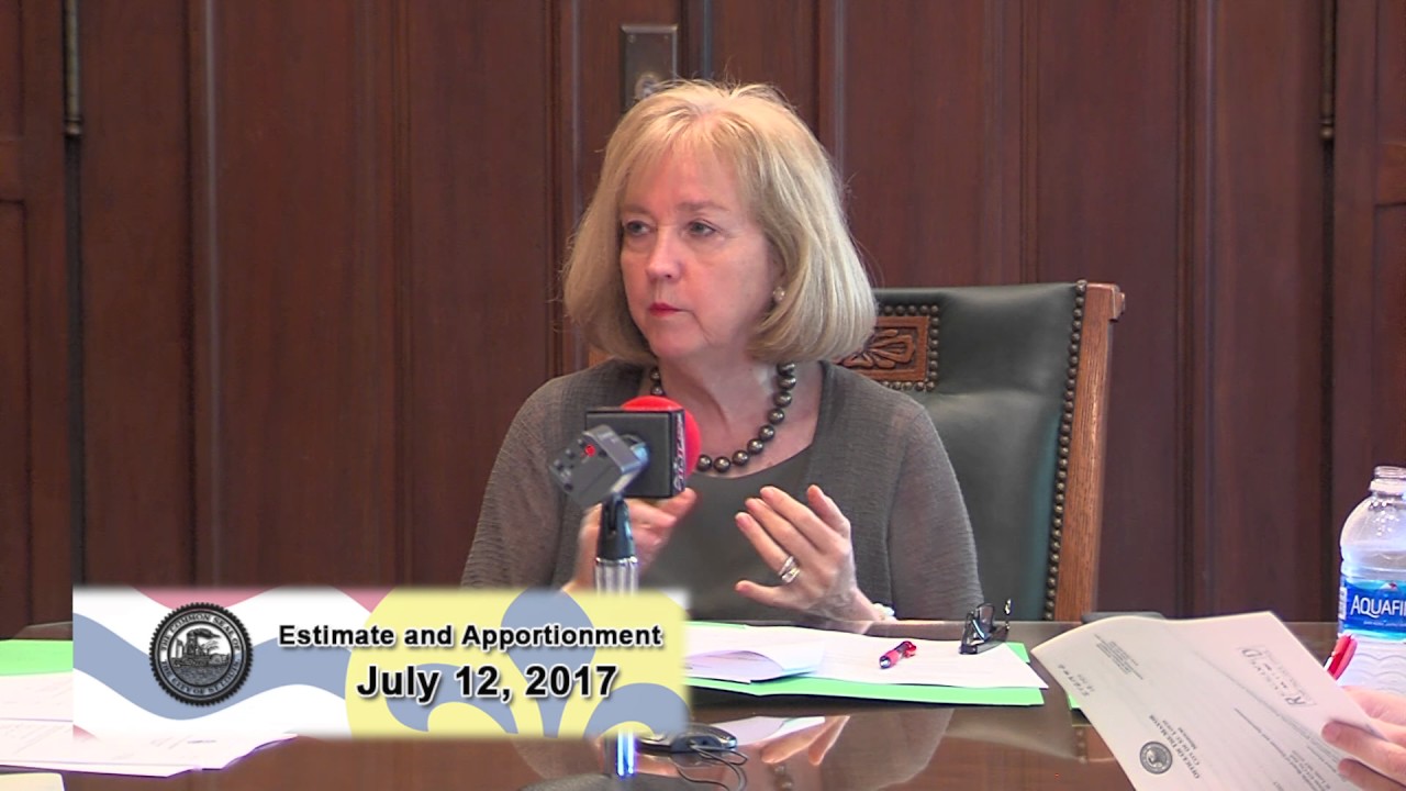 weekly meetings agenda Special Estimate & Apportionment Committee Meeting July 12 -17