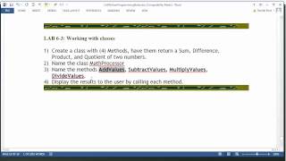 Python Module 06 15 Lab 06 3 Starter