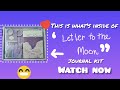 What's inside the "letter to the moon" journal kit?