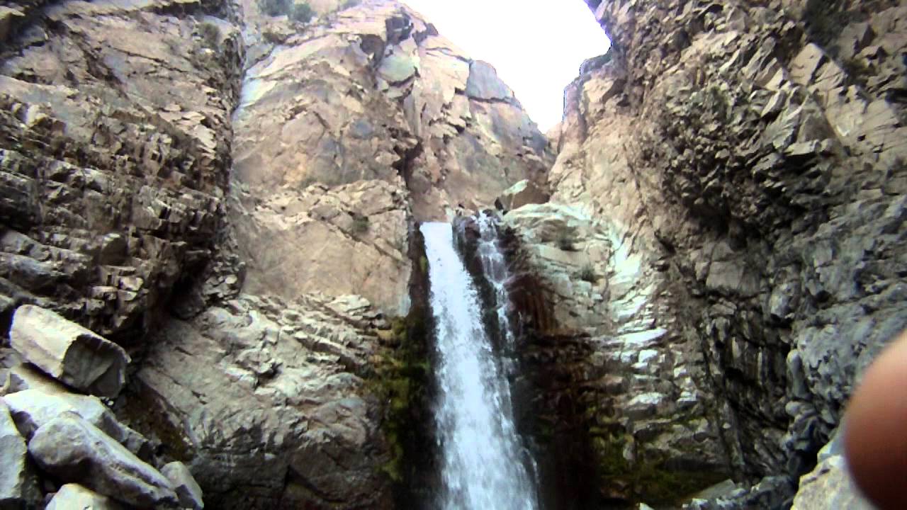 Cascada san gabriel Cajon del Maipo YouTube